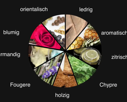 Duftfamilien Grafik